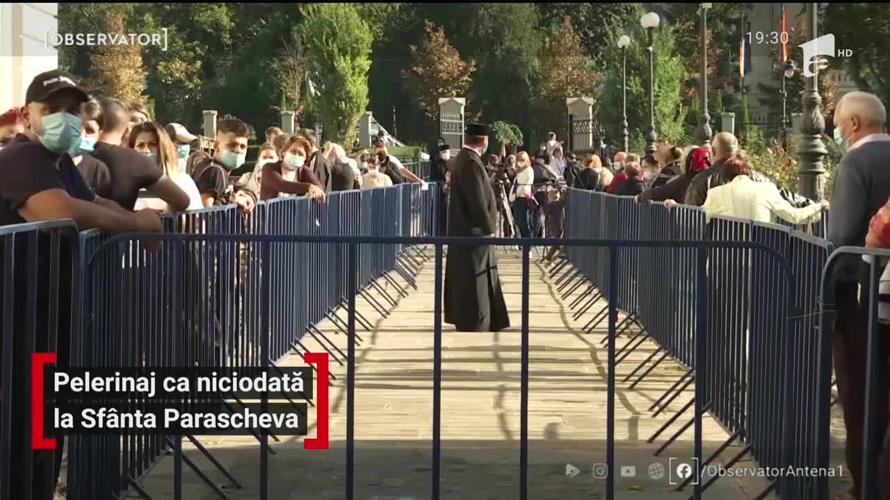 Tradiţionalul pelerinaj de la Iaşi se ţine &icirc;n condiţii de pandemie &icirc;n acest an