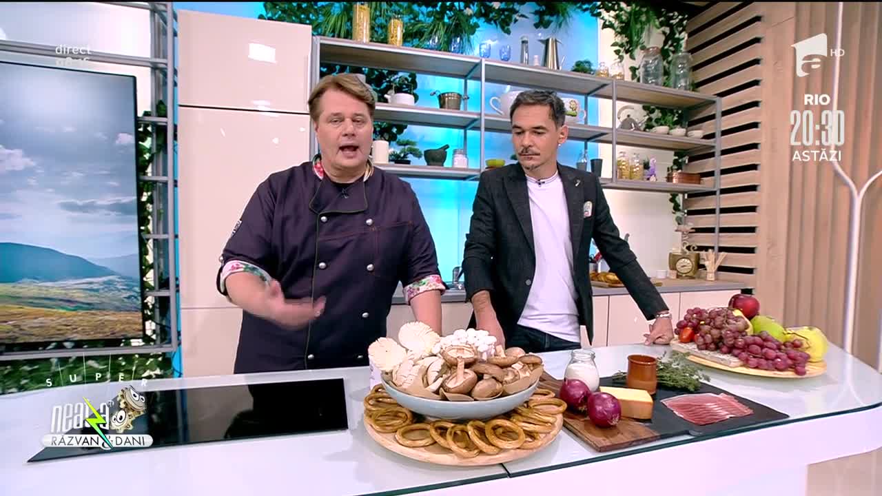 Coșulețul cu ciuperci, reţeta lui Vlăduţ de la Neatza cu Răzvan şi Dani