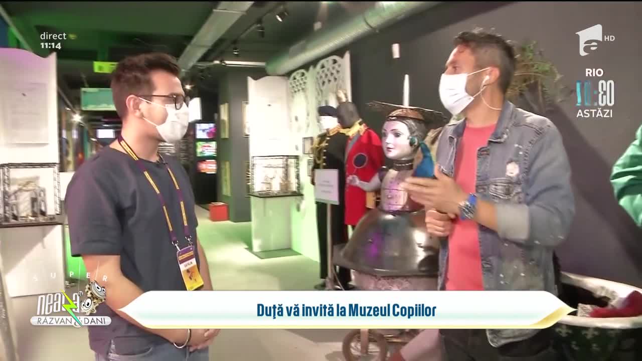 Intrare liberă la Muzeul Copiilor din București. Cele mai importante exponate