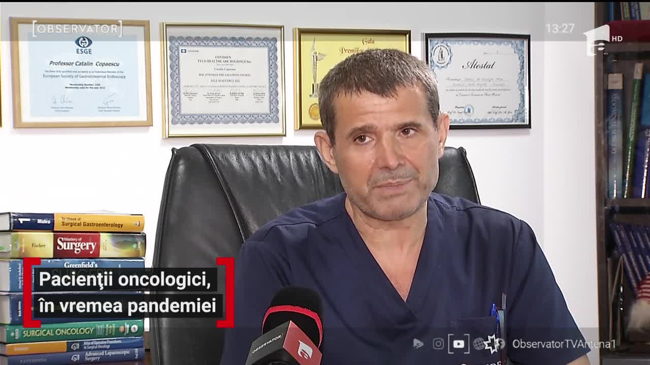Pacienții oncologici, &icirc;n vremea pandemiei