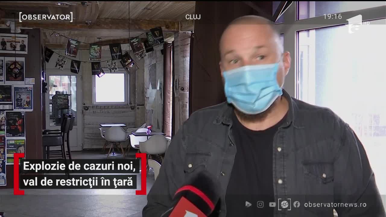 Explozie de cazuri noi, val de restricții &icirc;n țară