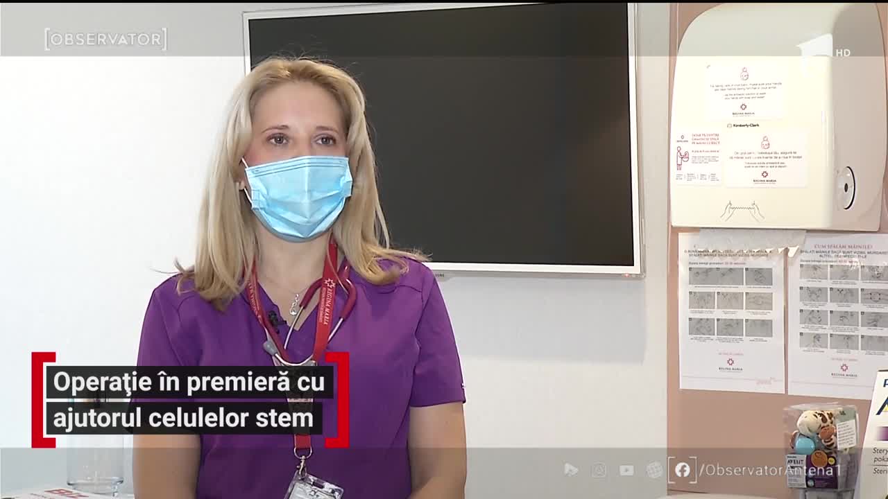 Operație &icirc;n premieră cu ajutorul celulelor stem