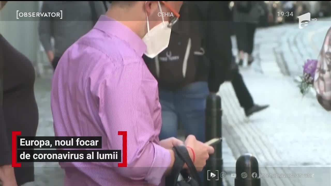 Europa, noul focar de coronavirus al lumii