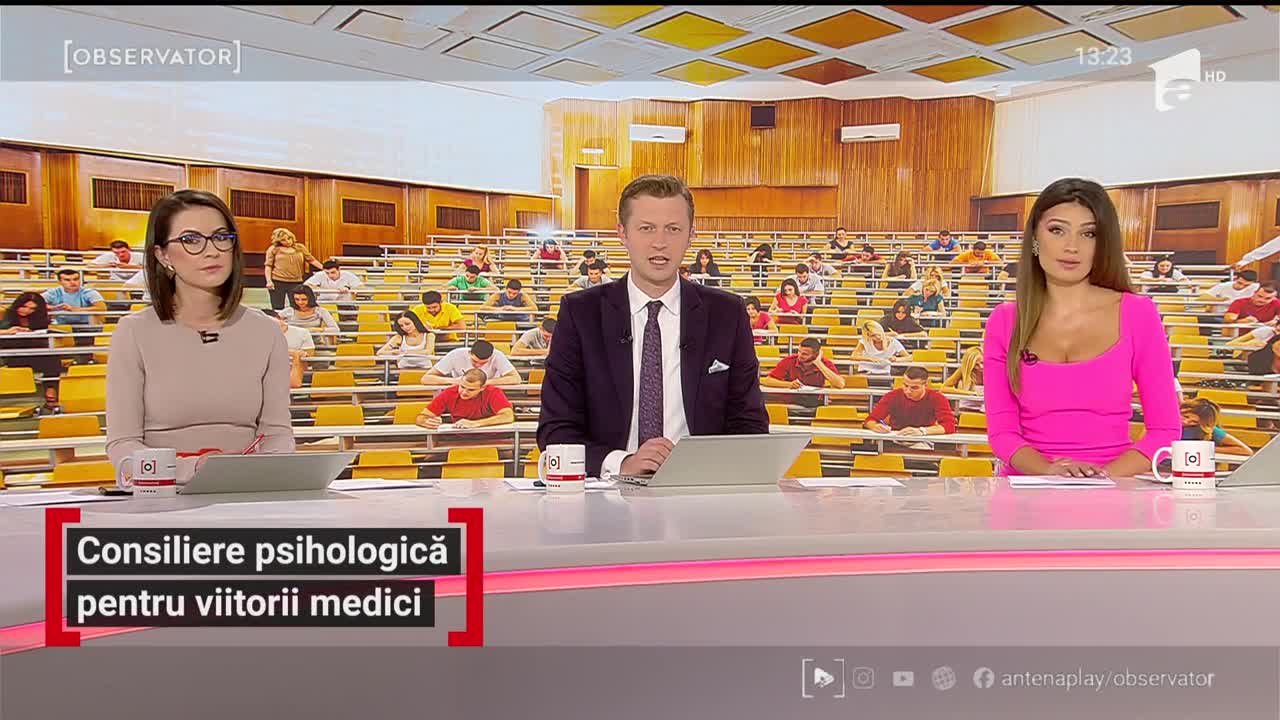 Consiliere psihologică pentru viitorii medici din T&acirc;rgu Mureş