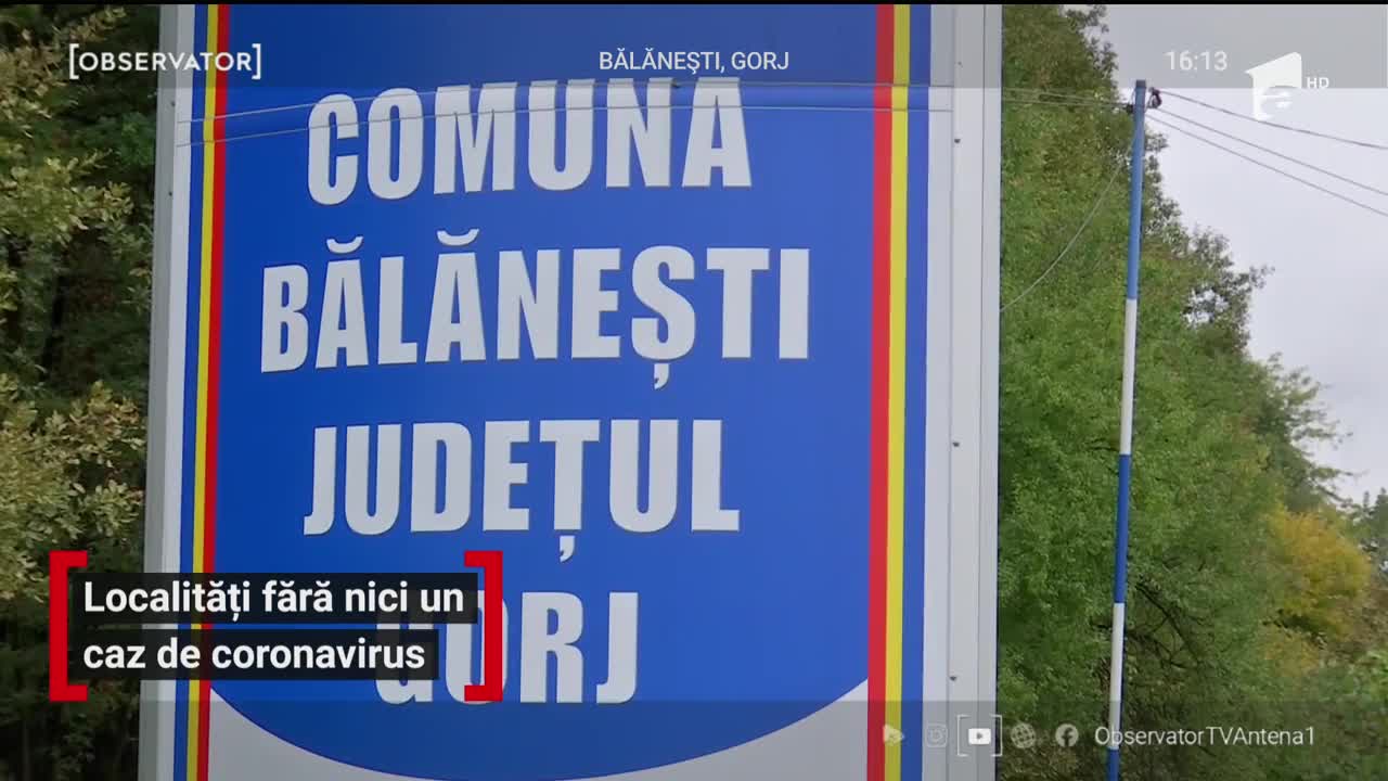 Localități din Rom&acirc;nia fără nici un caz de coronavirus