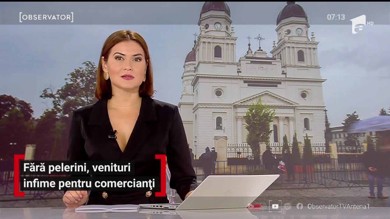 Fără pelerini, venituri infime pentru comercianții din Iași