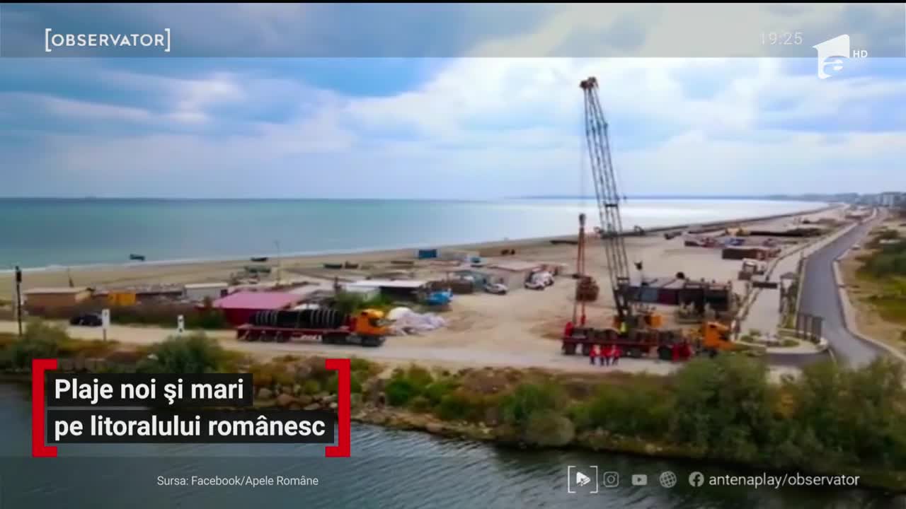 Plaje noi și mari pe litoralul rom&acirc;nesc