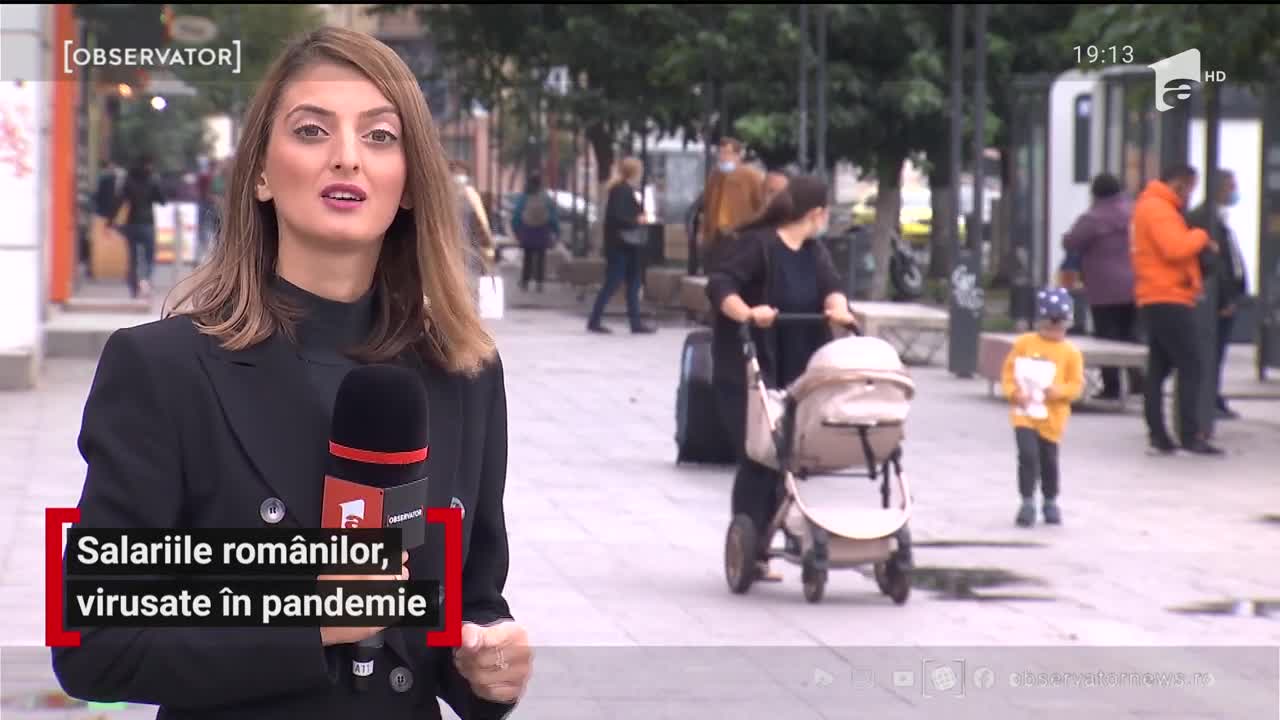 Salariile rom&acirc;nilor, reduse &icirc;n pandemie