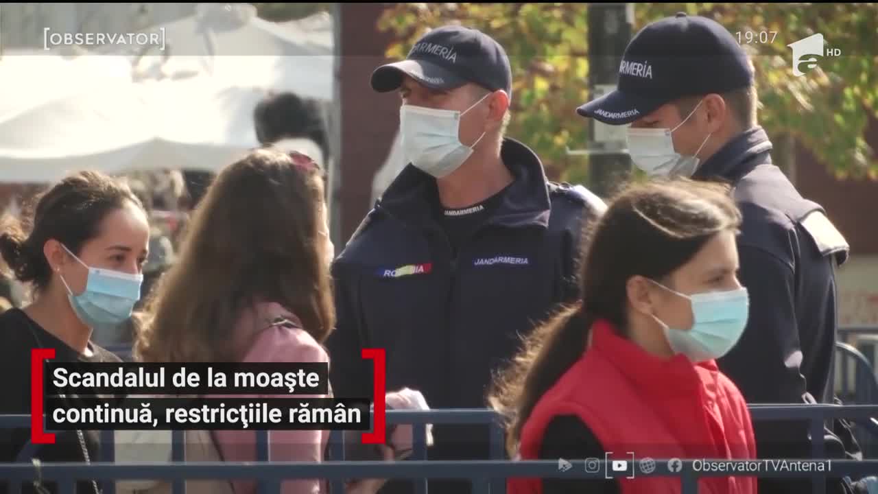 Scandal la moaștele Sfintei Parascheva, restricțiile răm&acirc;n