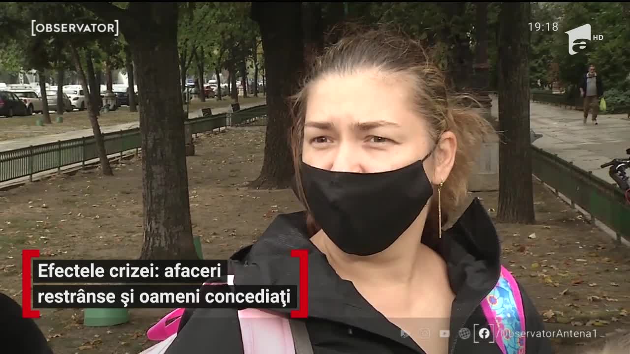 Efectele crizei: afaceri restr&acirc;nse și oameni concediați
