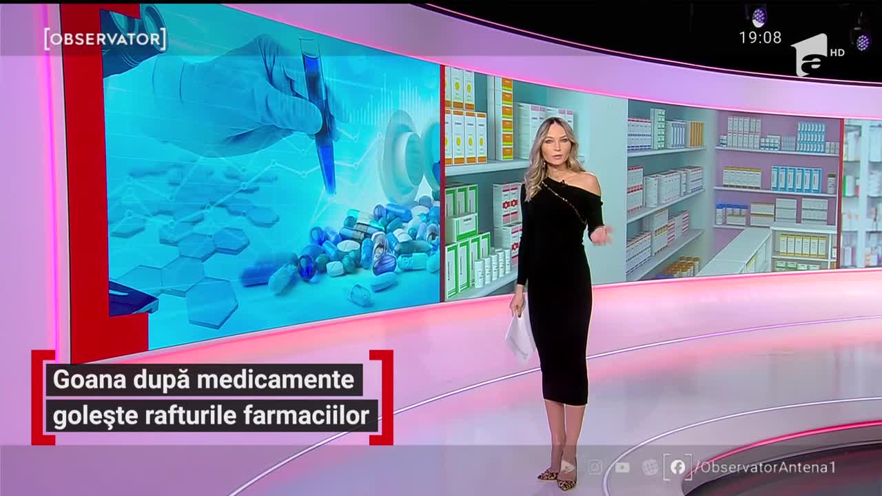 Goana după medicamente golește rafturile farmaciilor