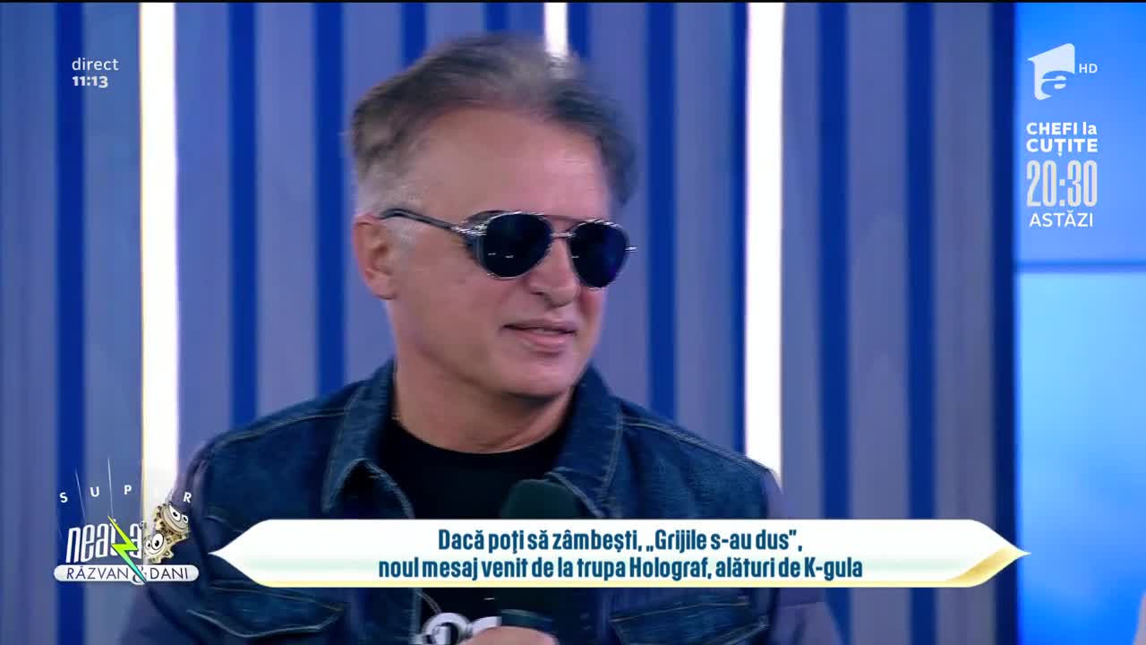 Mesaj pozitiv &icirc;n noua piesă, Grijile s-au dus, a trupei Holograf