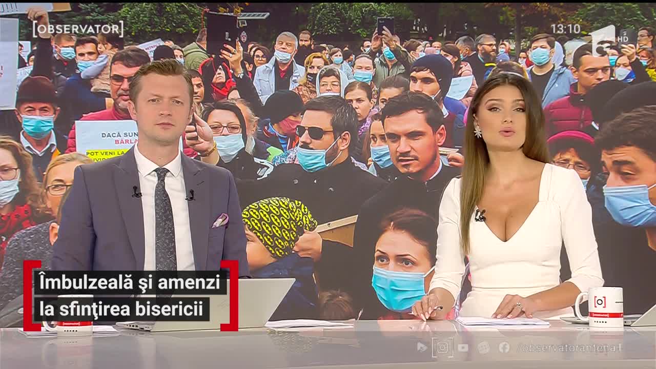 &Icirc;mbulzealăși amenzi la sfințirea unei biserici din Galaţi