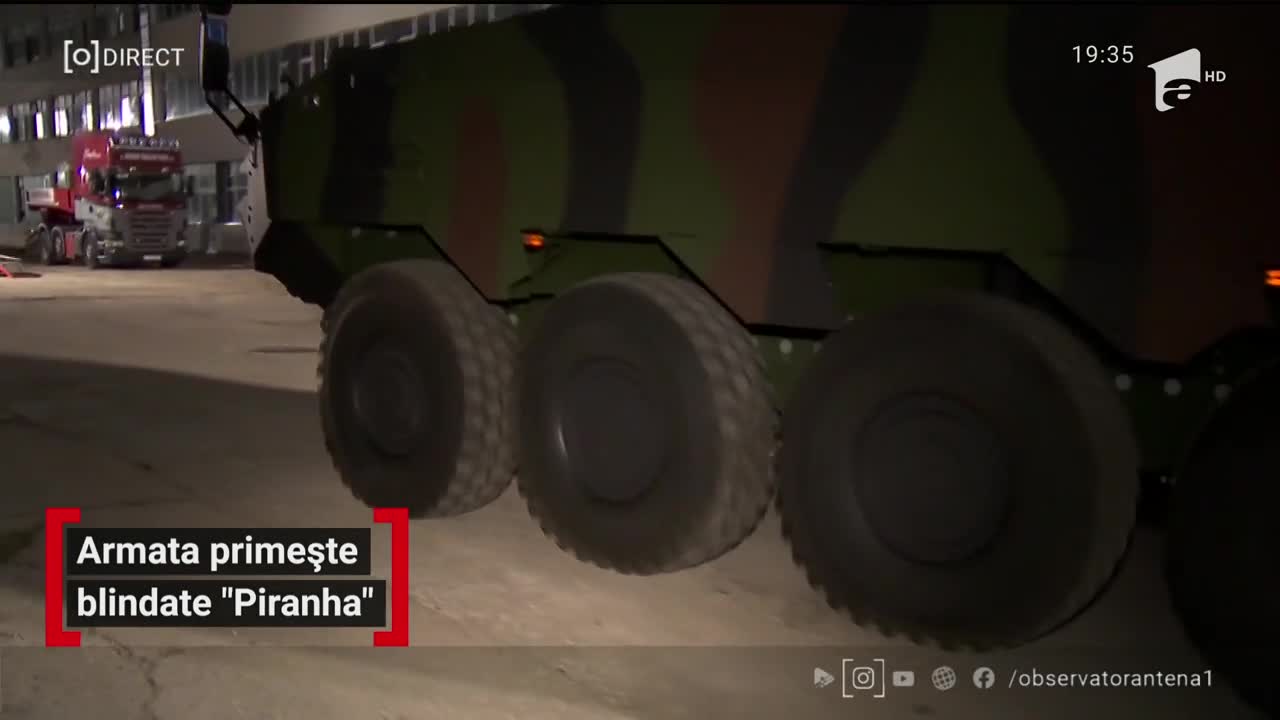 Armata Rom&acirc;nă are blindate de ultimă generaţie