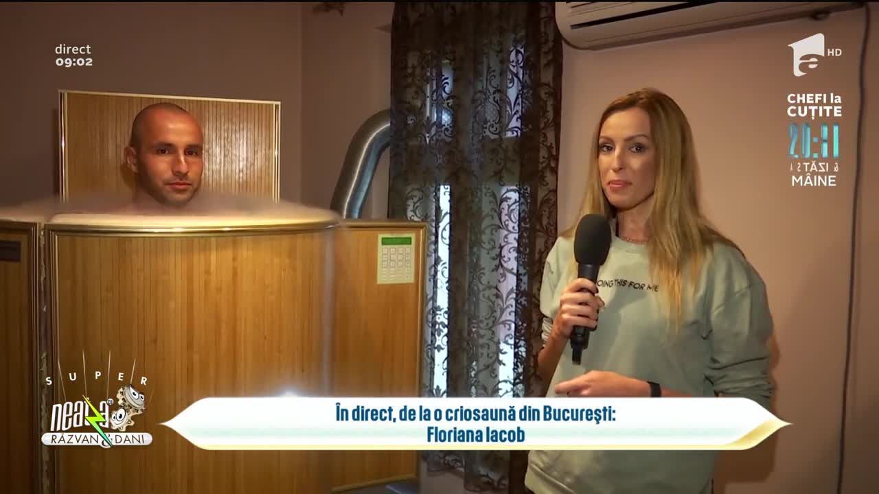 Paul Georgescu, rom&acirc;nul care &icirc;noată &icirc;n ape &icirc;nghețate, la Neatza cu Răzvan și Dani. Află cum se antrenează la criosaună