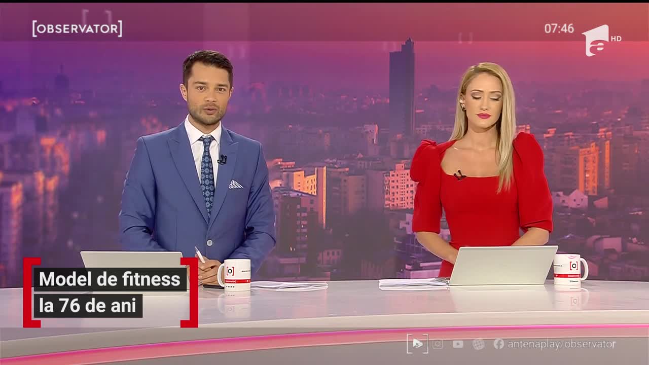 Model de fitness la 76 de ani