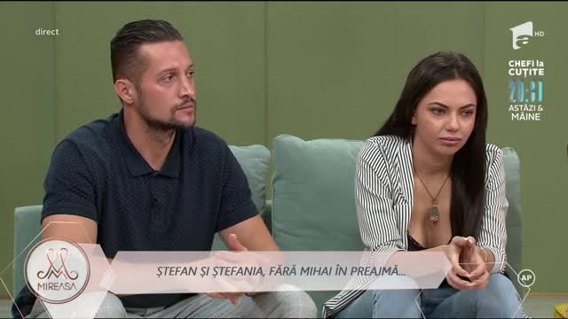 Ștefania și Ștefan, monitorizați atent de Mihai