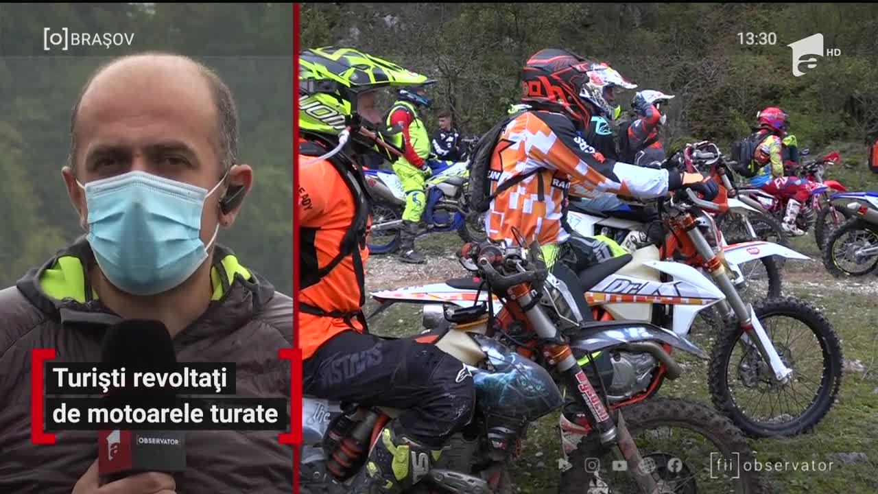 Concurs enduro, pe cărări de munte, după reguli noi
