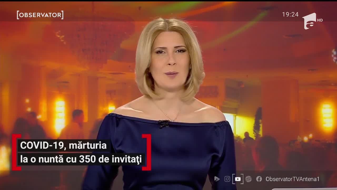 350 de nuntaşi, &icirc;n izolare după ce mireasa a fost confirmtă cu COVID-19