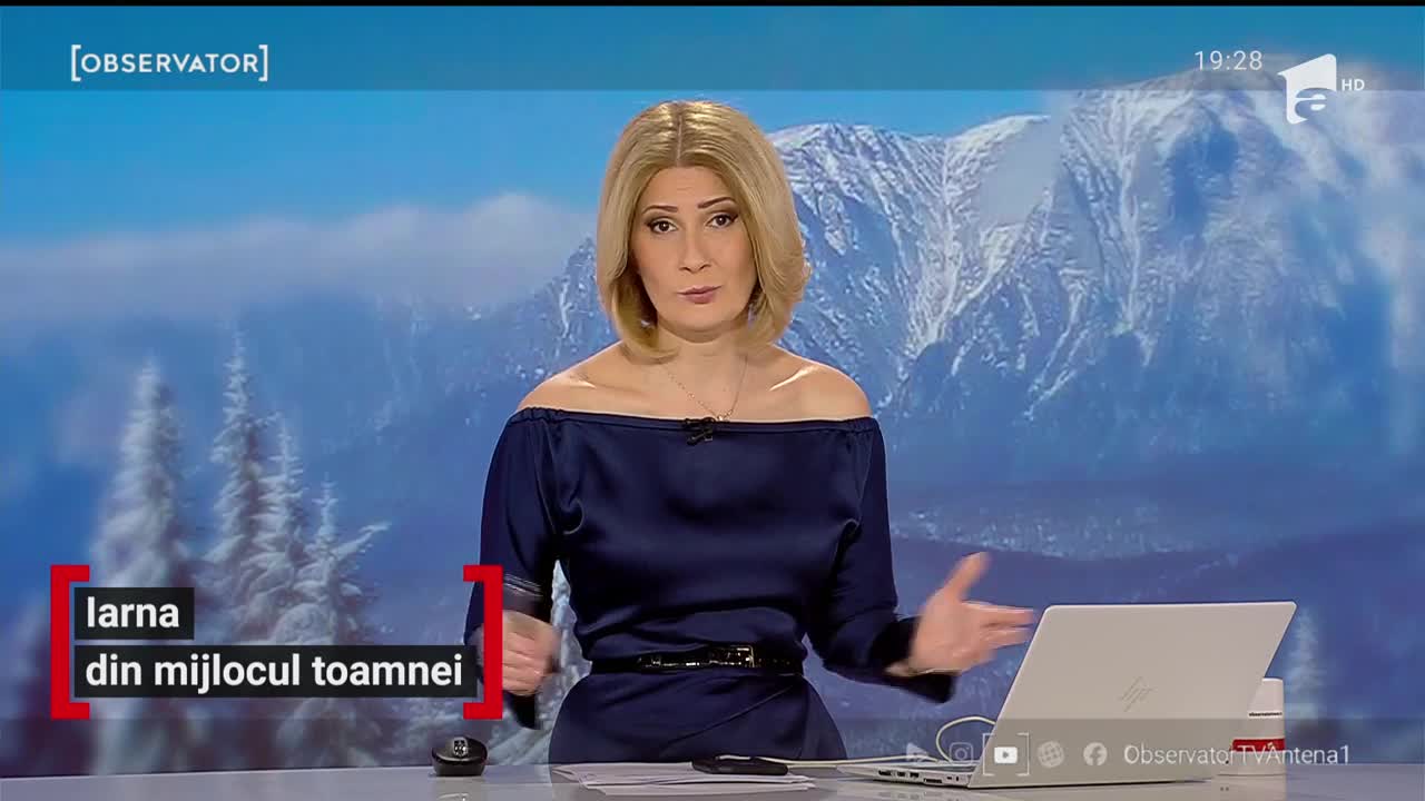 Iarna din mijlocul toamnei, la munte