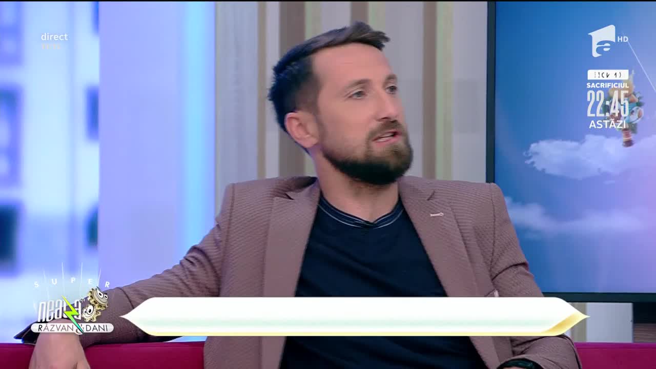 Cristina G&icirc;rloiu, super moment de bellydance, &icirc;n direct, la Neatza cu Răzvan și Dani
