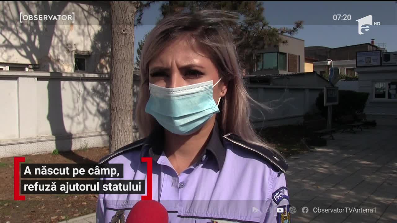 Caz uluitor la Constanţa. O t&acirc;nără a născut pe c&acirc;mp și refuză ajutorul statului