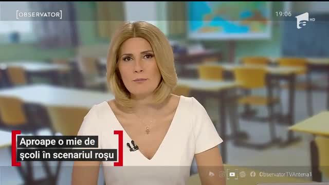 O mie de școli au intrat &icirc;n scenariul roșu