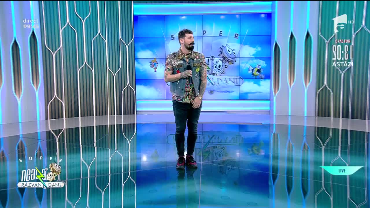 Chriss Casper c&acirc;ntă piesa Lil' Paris, la Neatza cu Răzvan și Dani