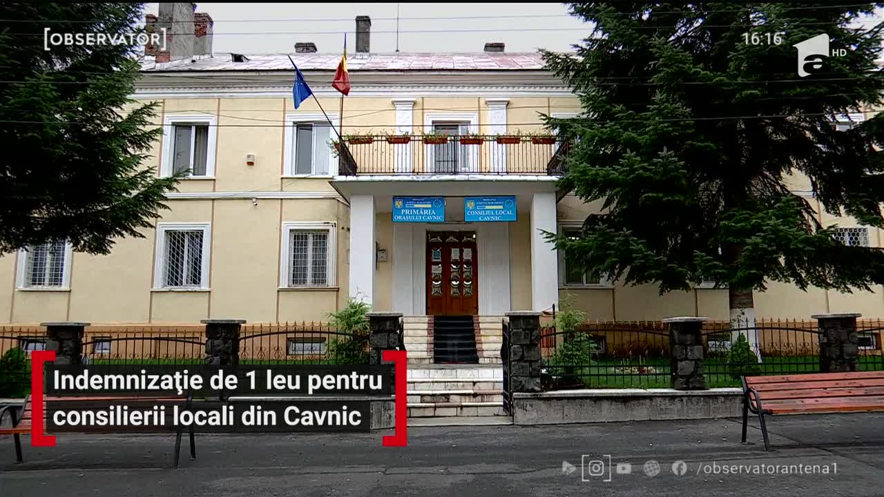 Indemnizație de 1 leu pentru consilierii locali din Cavnic