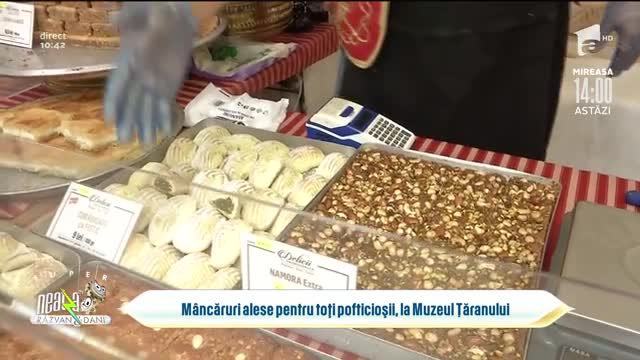 M&acirc;ncăruri alese pentru toți pofticioșii, la Muzeul Țăranului