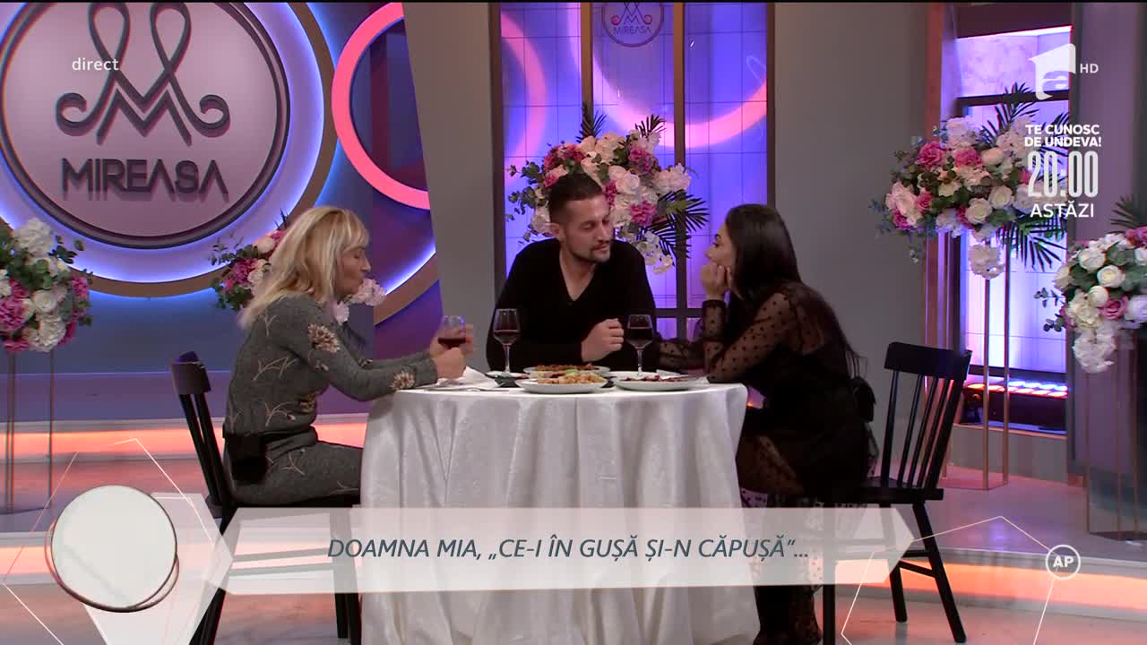 C&acirc;știgătorii concursului de fotografie, la aceeași masă! Doamna Mia către Mihai: Nu te văd cu Ștefania deloc!