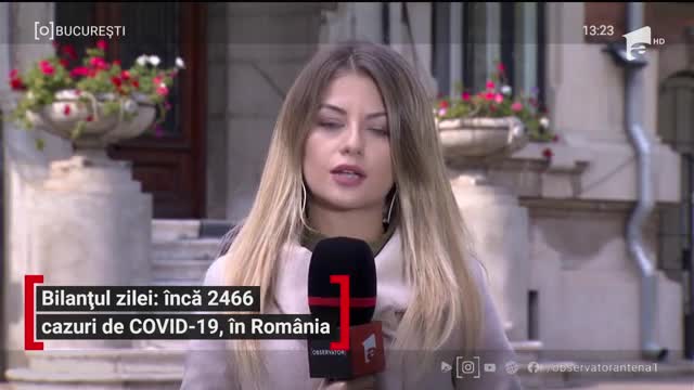 Bilanțul COVID-19:  2466 de cazuri noi, 59 de decese