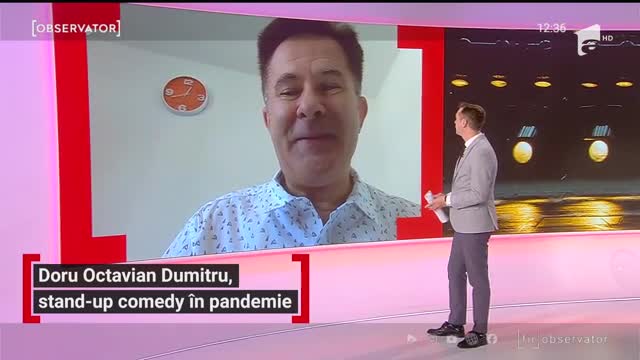 Spărgătorul de r&acirc;s, Doru Octavian Dumitru, &icirc;n direct, la Observator