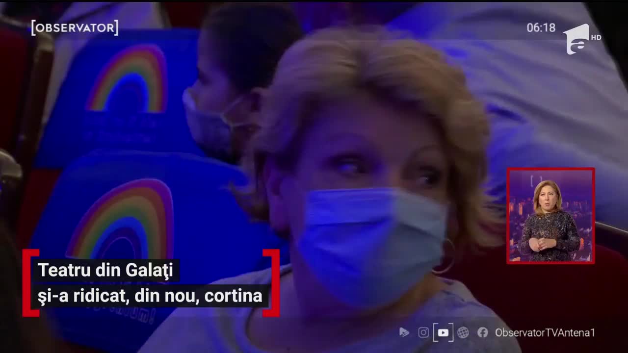 Teatrul Dramatic din Galaţi şi-a ridicat din nou cortina