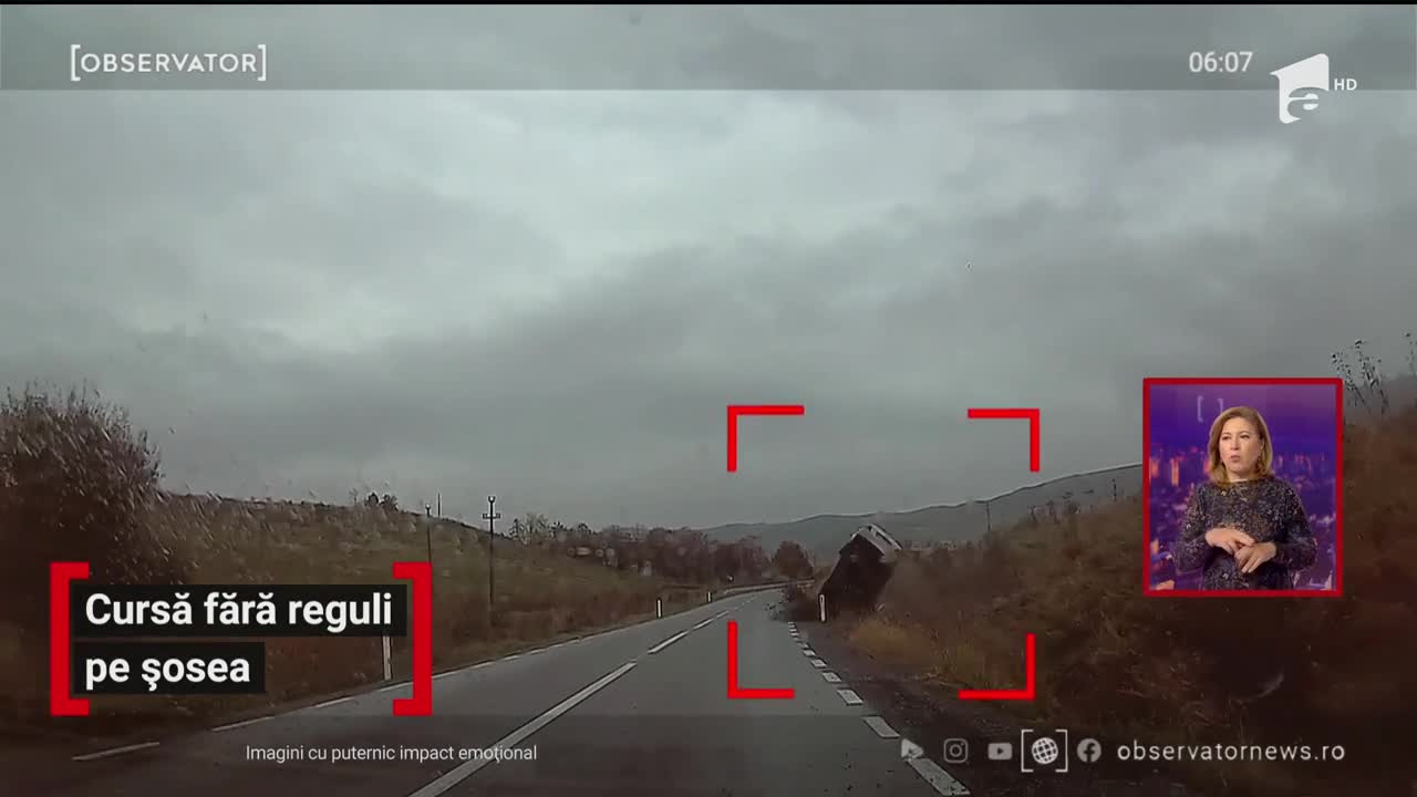 Cursă fară reguli pe șosea