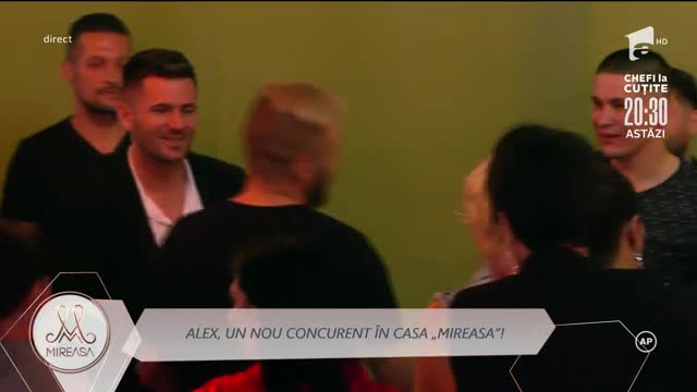 Alex, un nou concurent &icirc;n casa Mireasa!