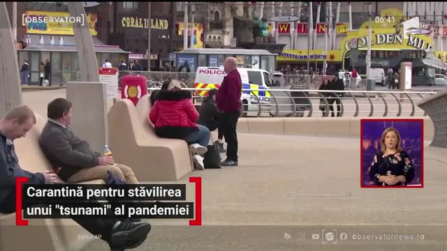 Carantină pentru stăvilirea unui &bdquo;tsunami&rdquo; al pandemiei