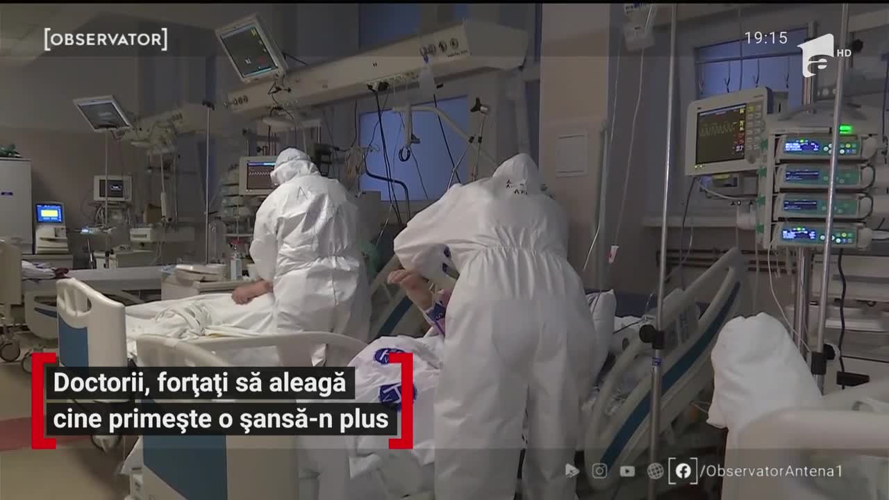 Doctorii din Rom&acirc;nia, forțați să aleagă cine primește o șansă &icirc;n plus