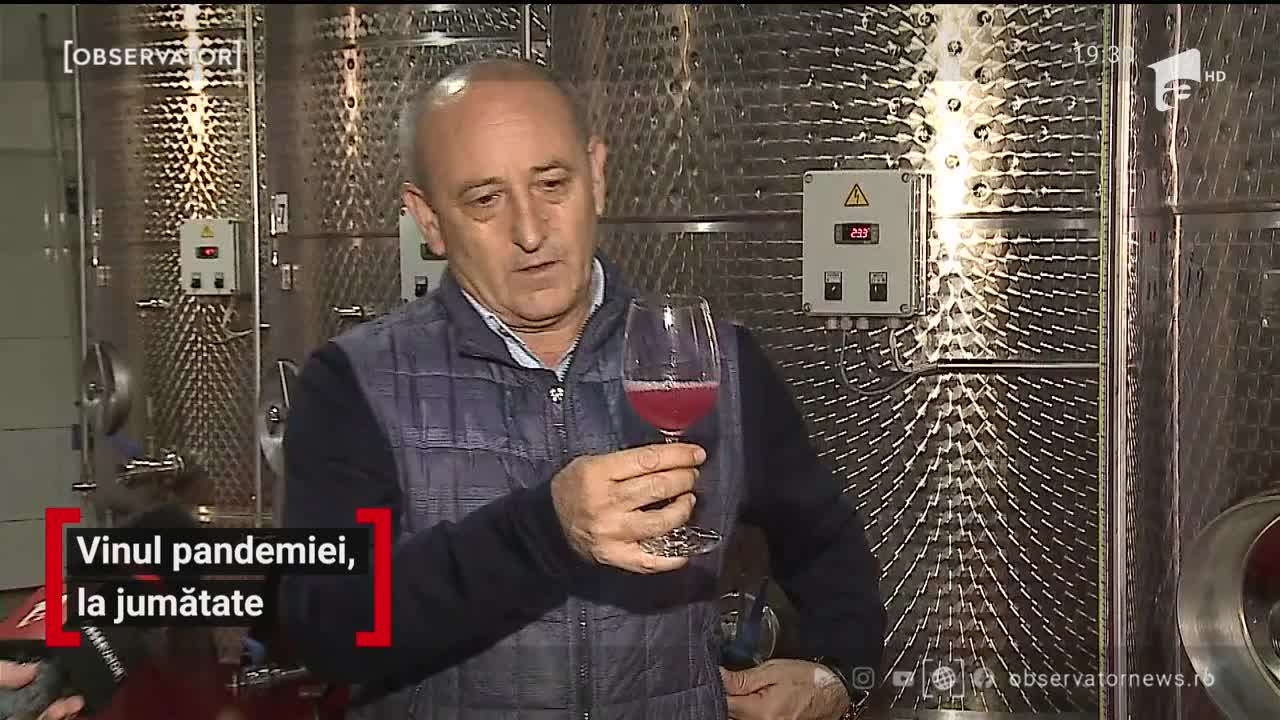 V&acirc;nzările de vin, la jumătate față de anul trecut