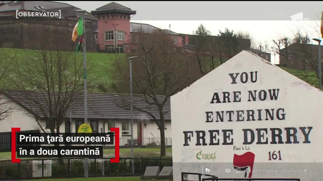 Irlanda, prima ţară europeană care se &icirc;ntoarce la carantină naţională