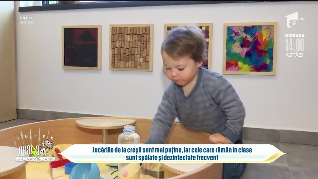 Prichindei la joacă, &icirc;n scenariul roșu. Liber la creșă și after-school