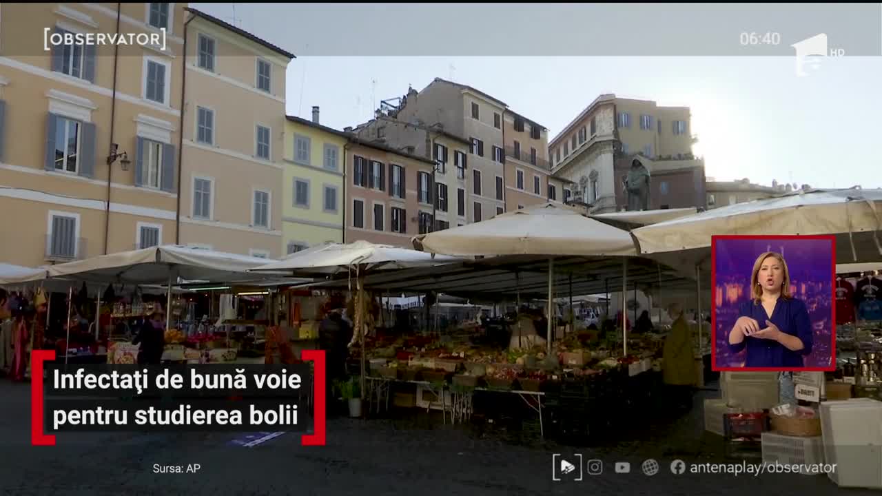 Infectați de bună voie pentru studierea coronavirusului