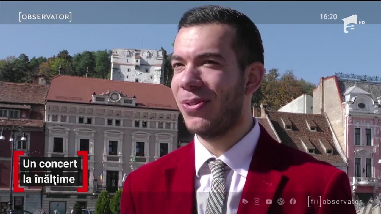 Un concert la &icirc;nălțime &icirc;n Piața Sfatului din Brașov