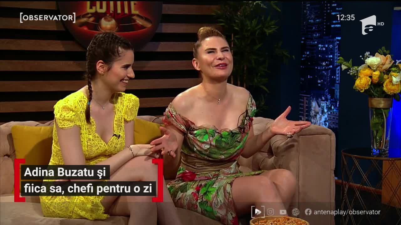 Adina Buzatu și fiica sa, chefi pentru o zi