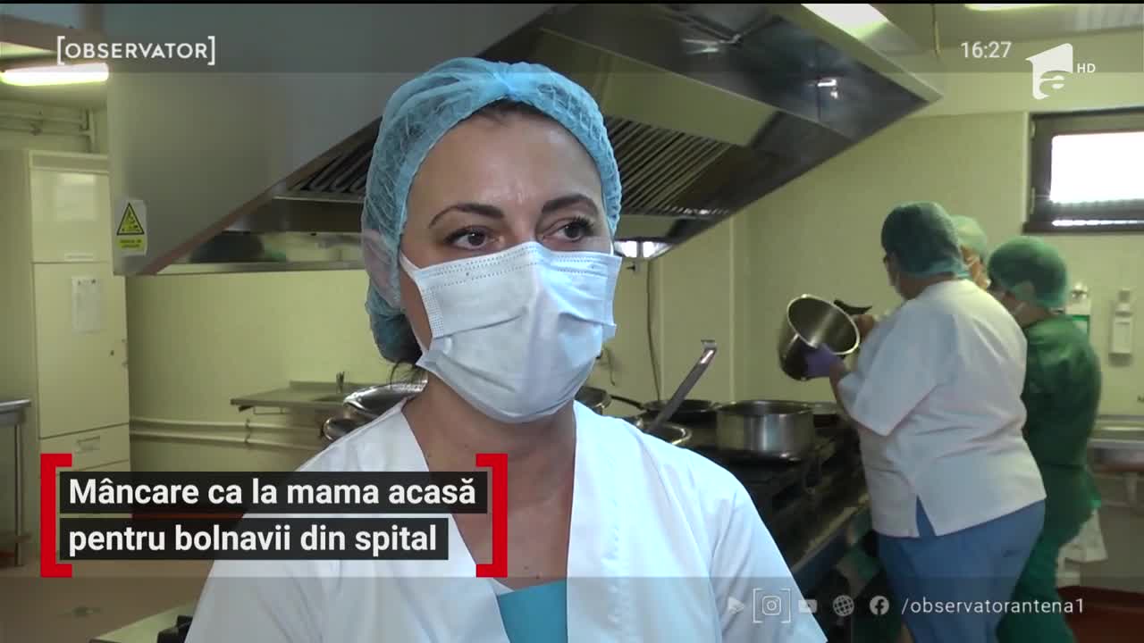 M&acirc;ncare ca la mama acasă pentru bolnavii din Spitalul de Pneumoftiziologie din Sibiu