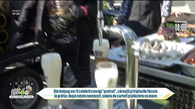 Party ca la Oktoberfest, cu bere și grătar de 7 metri, &icirc;n centrul Capitalei
