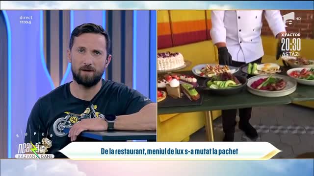 De la restaurant, meniul de lux s-a mutat la pachet