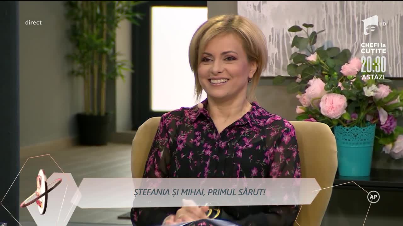 Ștefania și Mihai, despre &icirc;nt&acirc;rzierea primului lor sărut: Nu a fost o strategie, a fost abținere