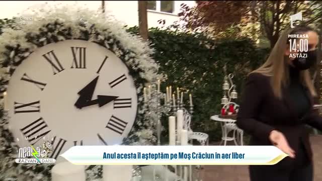 Anul acesta &icirc;l așteptăm pe Moș Crăciun &icirc;n aer liber. Cum putem face fotografii alături de Moș, fără mască