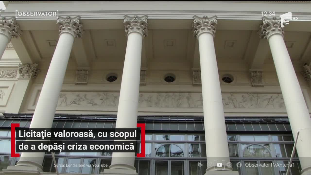 Licitație valoroasă, cu scopul de a depăși criza economică